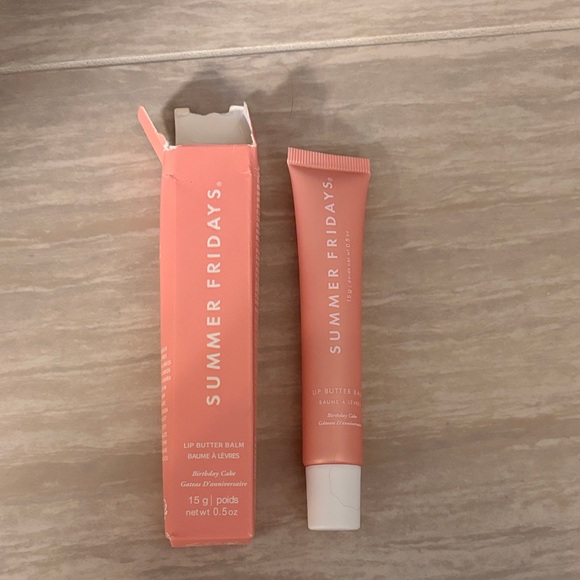 Summer Fridays Other - Summer Fridays Lip Butter Balm — Coral Peach